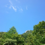 気温18℃、快晴です