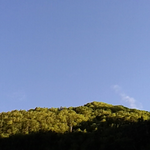 鳳凰三山は快晴です。