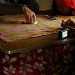 雨の日の山小屋