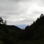 鳳凰小屋からの台風情報。