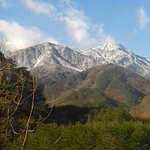 今日の鳳凰三山です。
