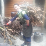 娘は山にしばかりに