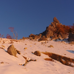 初雪直後の稜線散歩 10/23