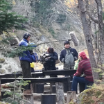 NHK「にっぽん百名山」の撮影中です