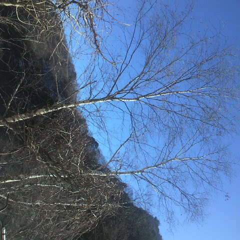 鳳凰三山、良い天気が続いています。